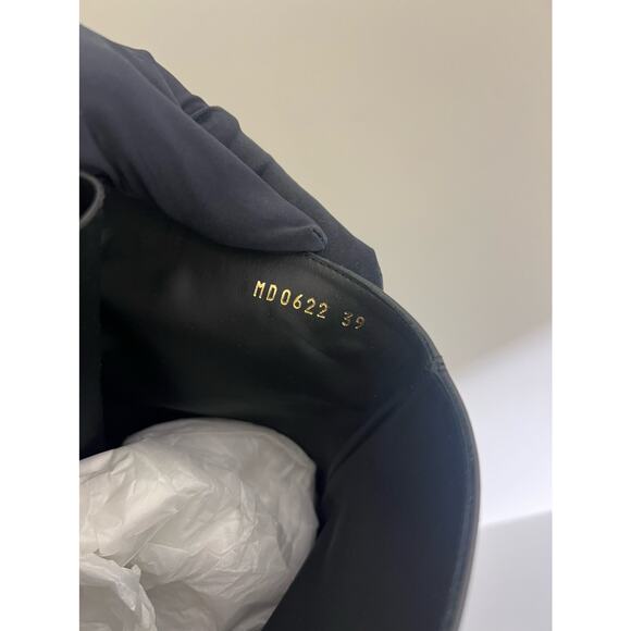 NWT! Christian Dior D-Road High Leather Boots, Size 39 - Picture 8 of 10